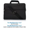 thumbnail image 2 of Laptop Shoulder Bag Compatible with 13-13.3 inch MacBook Pro  MacBook Air  Notebook Computer  Flapover Briefcase Sleeve Case, 2 of 7