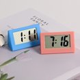 thumbnail image 3 of kurtrusly Mini Clock LED Screen Bedside 24H Digital Electronic Clocks Plastic Battery Operated Household Pocket Office Calendar White, 3 of 6