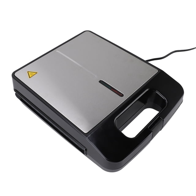 Efficient Waffle Maker, Multifunctional Breakfast Machine, Even Heating Food Grade Prevents Stick Easy Clean for Rich Breakfast Options
