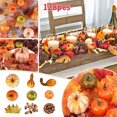 thumbnail image 2 of DJN Simulation Pumpkin Halloween Decoration Pumpkin Model Vegetable Cabinet Display Photography Props Home & Garden, 2 of 9