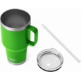 thumbnail image 3 of YETI Rambler Tasse en Paille 35 oz, Isolée sous Vide, Acier Inoxydable, Vert Auvent, 3 of 8