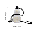 thumbnail image 2 of Gourd Style Reusable Water Bottle 28oz Flask with Leakproof Screw Top and Accessories, 2 of 3