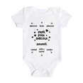 thumbnail image 1 of Body pour Bébé Garçon Fille Manches Courtes Imprimés Lettres, 1 of 6
