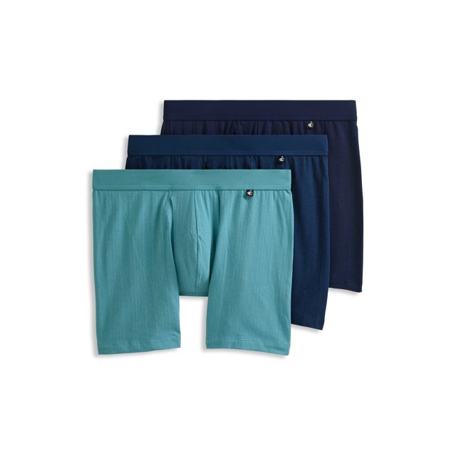 Jockey Men's Hypersoft 360 6" Boxer Brief - 3 Pack