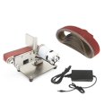 thumbnail image 1 of Mini Electric Belt Machine DIY Sander Polisher Grinding Machine Portable Metal Belt Sander Edges Sharpener Machine Belt Grinder ,Wide Use, 1 of 7