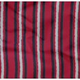 thumbnail image 4 of oneOone Organic Cotton Poplin Twill Fabric Stripe Block Print Fabric BTY 42 Inch Wide, 4 of 4