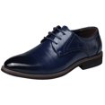 thumbnail image 1 of Kcodviy Classical Style Shoes for Leather Slip on Shoes for Men Slippers Men Slip on Pu Mens Shoes Classic Leather Low Rubber Sole Shoes for Men Leather Block Heel Work, 1 of 7