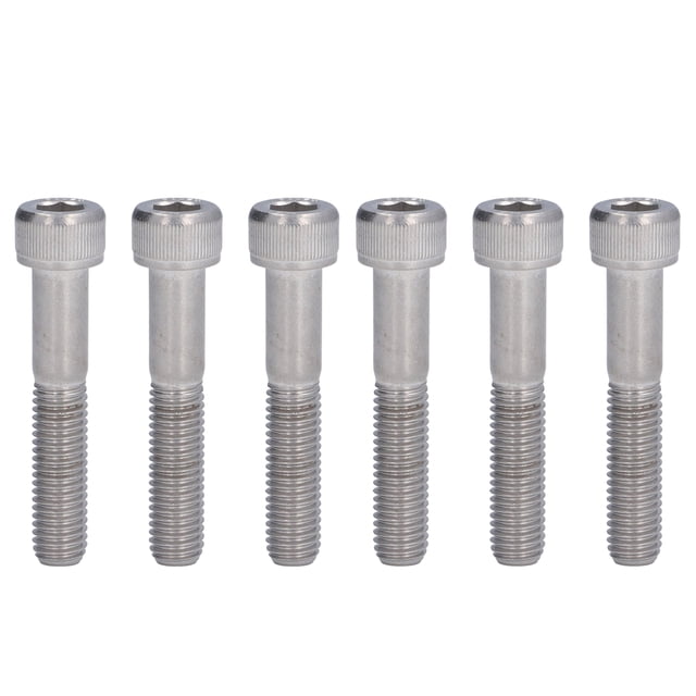 Cylindrical Head , Various Sizes Hex Socket Screws Practical A2-70 Stainless Steel High Strength for Machinery