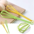 thumbnail image 2 of Binwennn Mini Manual Egg Whisk & Mixer Kitchen Baking Tool Ideal For Home Use & Kids Handheld Beater Mixer Baking Speed Hand Mixer Hand Mixer Dough Hook Hand Mixer 450 Silicone Coffee Stirrer Mixer, 2 of 8