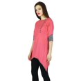 thumbnail image 2 of Phagun Kurti Rose Indien Haut Kurta de Designer Femme Rayonne Haut Décontracté Tunique Robe, 2 of 8