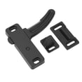 thumbnail image 4 of RV Screen Door Latch Metal Black Strong Construction Universal Fit Screen Door Latch and Handle Kit for Motorhomes Travel Trailers Left Metal RV Screen Door Latch Kit, 4 of 7