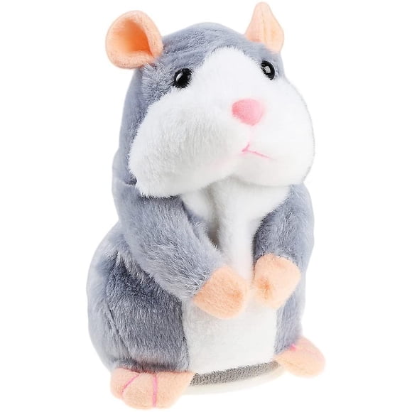 Talking Hamster Plush Toy Repeat What You Say Funny Kids Stuffed Interactive Toy
