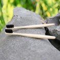 thumbnail image 3 of 2PCS Bamboo Toothbrush Vintage Natural Wood Toothbrush Nylon Bristle Toothbrush, 3 of 10
