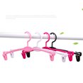 thumbnail image 4 of MasteelfCA 15Pcs Plastic Underwear Panties Hangers Simplicity Practical Bra Support Rack Laundry Drying Holder for Home Shop (Black), 4 of 7