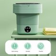 thumbnail image 3 of Mini Foldable Washer, 8L Capacity Mini Portable Bucket Washer  for Apartment, 3 of 8