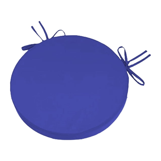 Coussin Rond d'Extérieur pour Chaise, Support en Polyester, Housse Amovible, Lavable à la Machine, Coussin Durable pour Mobilier de Patio pour Jardin et Terrasse