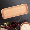thumbnail image 4 of Serving Tray, Tea Food Server Dishes Tray Tea Tray, Food Tray For Kitchen Wood Serving Tray Restaurant Dinner Plate, 4 of 8