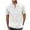 White, variant on cfhntfmh Mens Henley Shirts Solid Color Casual Button T-Shirts Stretch Summer Lightweigh Short Sleeve T-Shirt with Pocket S-3xl