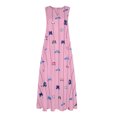 thumbnail image 3 of Innerwin Longues Robes Maxi à Imprimé Floral pour Femmes, Robe d'Été de Plage, Vacances, Sans Manches, Style Débardeur Hawaïen, V m, 3 of 8