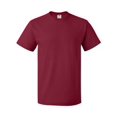 thumbnail image 1 of Fruit Of The Loom T-Shirt Ras du Cou à Manches Courtes en Coton HD pour Hommes, 6TG, Cardinal, 1 of 1