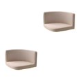 thumbnail image 4 of kurtrusly Trilateral Chair Covers Wide Application And Strong Elastic Chair Protection Made Easy Polyester Cover Chairs Decoration khaki 2Set, 4 of 6