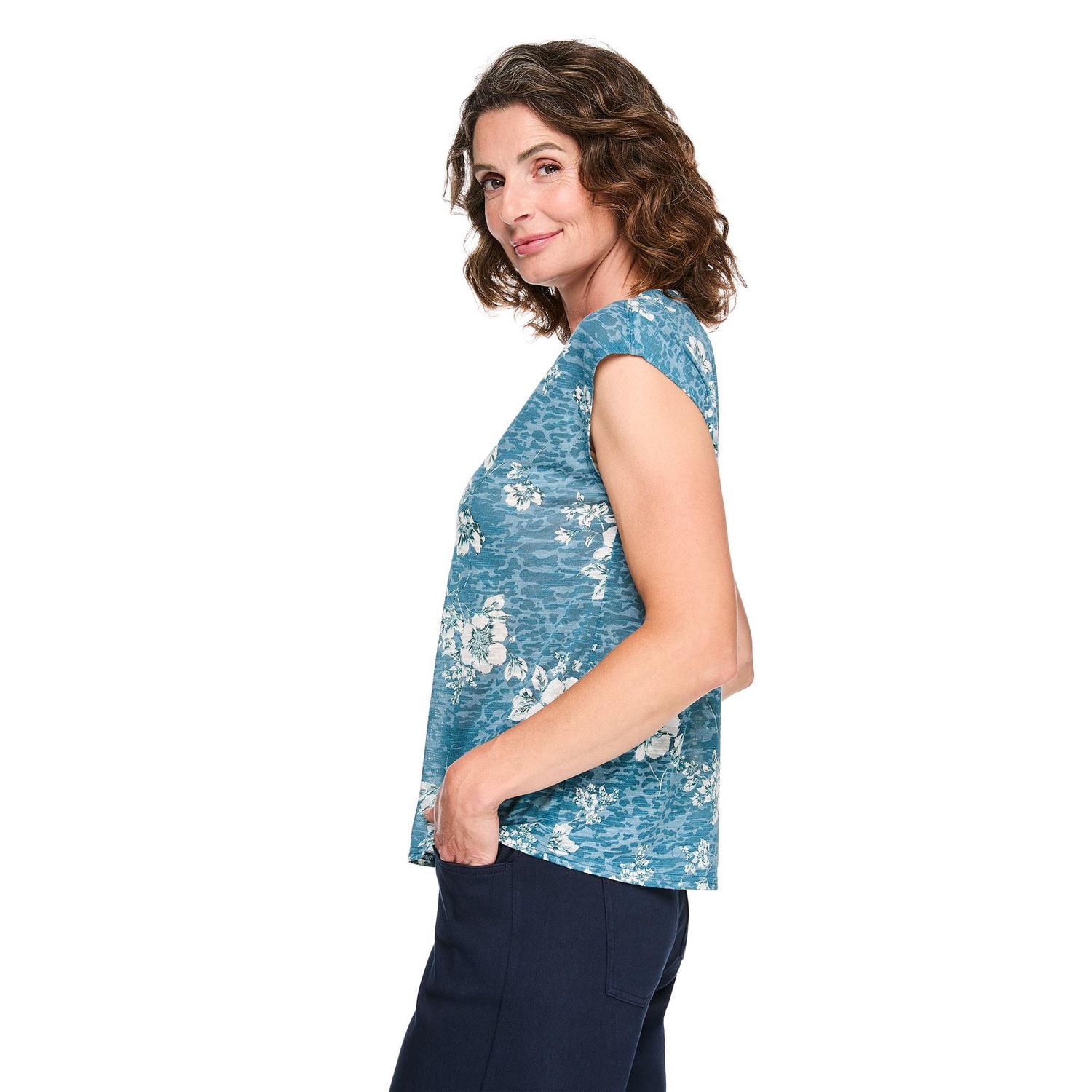 Iyla Women's Burnout Knit Top