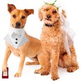 thumbnail image 3 of Serre-tête Formel pour Chien, Serre-Tête de Mariage pour Chien, Collier pour Chien, Attache de Collier Réglable, 3 of 5