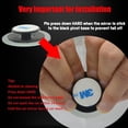 thumbnail image 2 of Ampper Blind Spot Mirror, 2" Round HD Glass Frameless Convex Rear View Mirror, Pack of 2, 2 of 9