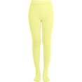 thumbnail image 3 of ORUYROP Women's Solid Colored Opaque Microfiber Footed Tights, 3 of 7
