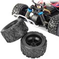 thumbnail image 3 of 2pcs Roue Pneu, RC Voiture Pneu, Facile à Utiliser Voiture Accessoire Durable pour Voiture RC pour Voiture Modèle Pièce de Rechange pour HS 18301 18302 18311 18312 1/18 Voiture RC, 3 of 8