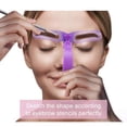 thumbnail image 2 of Pochoirs à Sourcils, Gabarit pour Sourcils, Pochoir à Sourcils Réutilisable 8 Styles, 2 of 3