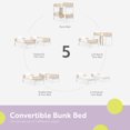 thumbnail image 4 of Storkcraft Next Santos Twin-over-Twin Bunk Bed, 4 of 9