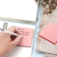 thumbnail image 1 of Sticky Notes - Self-Adhesive Memo Pad Set, Colorful Planner Tabs for Books & organization, Removable & Repositionable Paper Flags, Pink, JKODE, 1 of 8