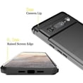 thumbnail image 4 of Pixel 6 Case, Google Pixel 6 pro Case, SuperShield Soft Slim Shockproof Anti-Fingerprint Add Good Protection Without Being Bulky Phone Cases for Google Pixel 6 pro, 4 of 5