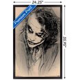 thumbnail image 3 of DC Comics Movie - The Dark Knight - The Joker - Sketch Wall Poster, 14.725" x 22.375", 3 of 5