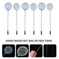 thumbnail image 2 of CIMAXIC Fish Fishing Net 20 Pcs Fishing Net Fish Network Plastic Tear-resistant Salvage Net Aquarium Accessories (Small, Round, Random Color),12.01"X2.76"X0.39", 2 of 4