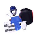 thumbnail image 1 of S SERENABLE 6 Pieces Karate Sparring Gear Full Protection for Muay Thai Sanda Kickboxing M, 1 of 9