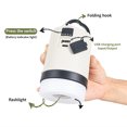 thumbnail image 4 of TIMIFIS Camping Lampe Extérieure Multifonctionnelle Lampe de Camping Longue Portée LED Rechargeable Lampe d'Urgence Ambiance Romantique Lampe de Tente Camping et Randonnée, 4 of 9