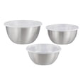 thumbnail image 3 of Mainstays 6-Piece Brushed Stainless Steel Mixing and Storage Bowl Set with Lids, 3 of 6