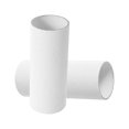 thumbnail image 5 of 24PCS Kraft Paper Tubes White Cardboard Tubes for DIY Art Drawings Posters Paintings Protector, 5 of 5