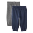 thumbnail image 2 of George Infants' Gender Inclusive Fleece Jogger 2-Pack, 2 of 2