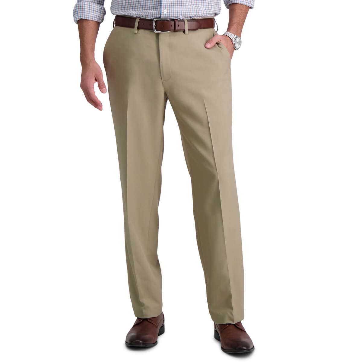Men's Premium Straight Fit Dress Pants, Sizes 30x30 - 38x34