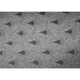 thumbnail image 1 of Ahgly Company Machine Washable Indoor Rectangle Transitional Carbon Gray Area Rugs, 7' x 10', 1 of 7