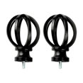 thumbnail image 1 of veasfak 2Pcs Cage Replacement Curtain Rod Finials, 5/8 inch Diameter Hardware Decorative, 1 of 3