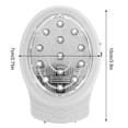 thumbnail image 2 of Qiilu 13 LED Rechargeable Home Emergency Light Automatic Power Failure Outage Lamp,Home lamp,Automatic Lamp, 2 of 3
