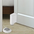 thumbnail image 2 of Hearth & Gear Heavy Duty Door Stop With Strong Retractable Lock System For Home And Use Wind Automatic Door Holder With Modern Design Flip It Cap Baby Proof Door Stopper to Keep Door Open Door Stopper, 2 of 5