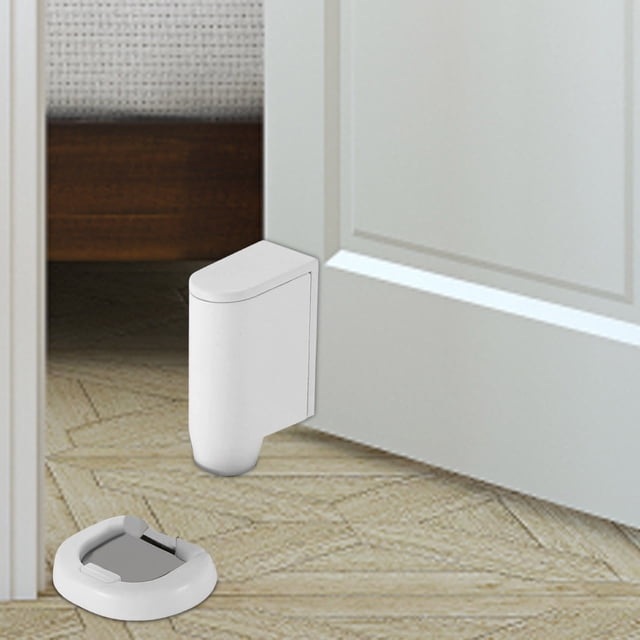 Porte-porte Automatique Robuste avec Système de Verrouillage Rétractable Design Moderne Coupe-Vent pour Sécurité et Commodité à Domicile