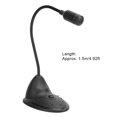 thumbnail image 4 of Fyydes Microphone Filaire, ABS Noir Directivité Omnidirectionnelle 3,5 Mm Plug Réglable Tube Filaire Ordinateur Portable Microphone, Ordinateurmicrophone, 4 of 8