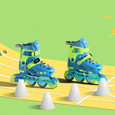 SHINYPASING Outdoor Roller Skating Cone 1 Set PE Material Luminous Hollow Design for Night Practice