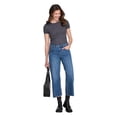 thumbnail image 2 of George Women's Rib Crew-Neck T-Shirt, 2 of 6